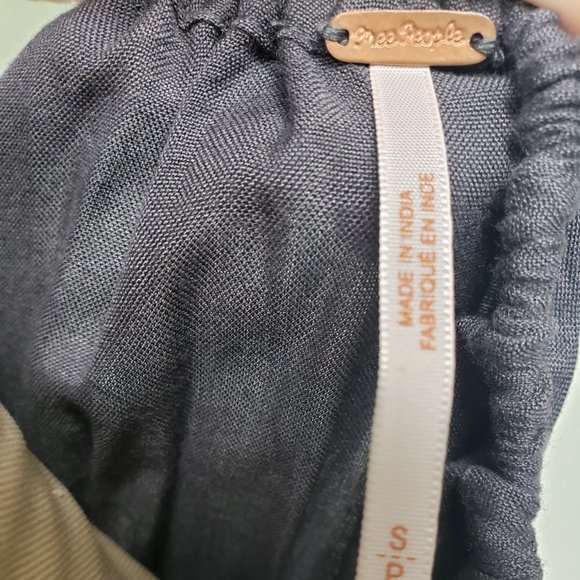 Grey Free People Top - Picture 3 of 3